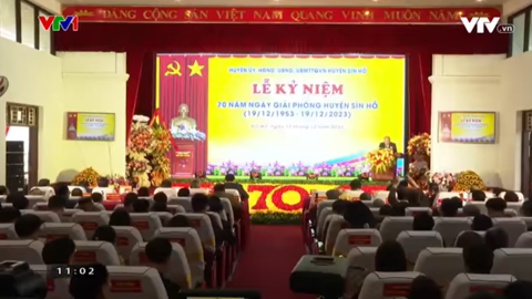 Lễ kỷ niệm 70 ngày giải phóng huyện Sìn Hồ
