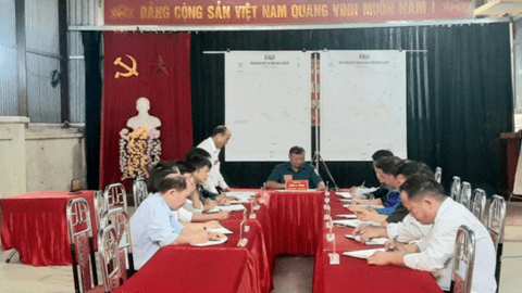 Xã Hồng Thu tổ chức thành công diễn tập chiến đấu trong khu vực phòng thủ năm 2024