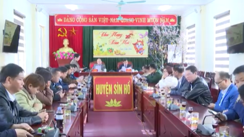 Huyện ủy Sìn Hồ tổ chức gặp mặt đầu xuân 2024