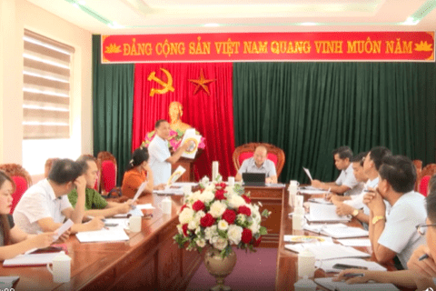 Họp Ban Chỉ đạo tổ chức các hoạt động kỷ niệm 70 năm Ngày giải phóng huyện Sìn Hồ