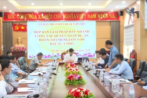 Hội nghị đánh giá tình hình quyết toán vốn đầu tư công dự án hoàn thánh năm 2024