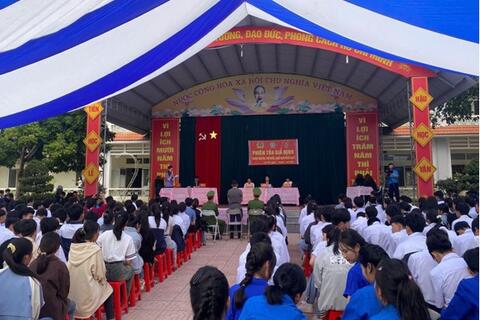 Phiên tòa giả định Tuyên truyền các quy định của pháp luật về tảo hôn, hậu quả, hệ lụy của tảo hôn và các hình thức xử phạt đối với hành vi tảo hôn và tổ chức tảo hôn