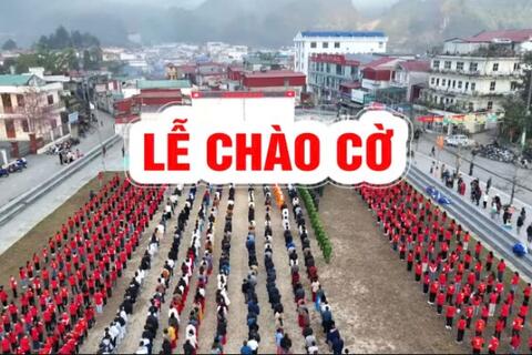 Lễ Chào cờ Chào năm mới 2025