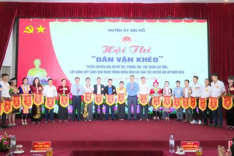 Khai mạc Hội thi “Dân vận khéo” huyện Sìn Hồ năm 2024