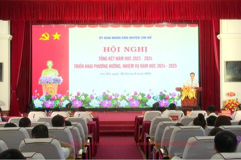 Hội nghị tổng kết năm học 2023 - 2024, triển khai phương hướng, nhiệm vụ năm học 2024 - 2025