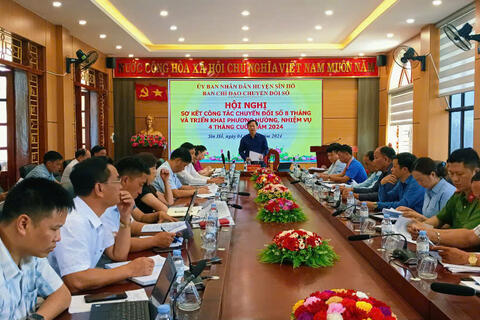 Hội nghị sơ kết công tác chuyển đổi số 8 tháng và triển khai phương hướng, nhiệm vụ 4 tháng cuối năm 2024
